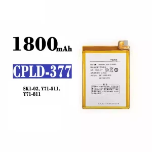 Replacement battery CPLD-377 for Coolpad SK1-02/Y71-511/Y71-811
