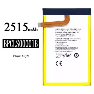 Replacement battery BPCLS00001B for BlackBerry Classic/Q20