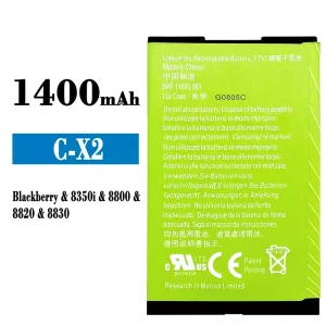 Replacement battery BAT-11005-001 for BlackBerry 8350i/8800/8820/8830/C-X2