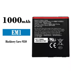 Replacement battery BAT-34413-003 for BlackBerry Curve 9350/EM1