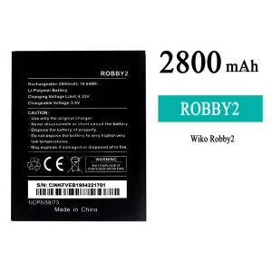 Replacement battery ROBBY2 for WIKO