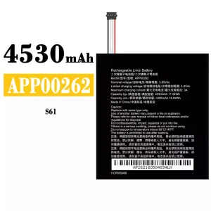Replacement battery APP00262 for CAT S61