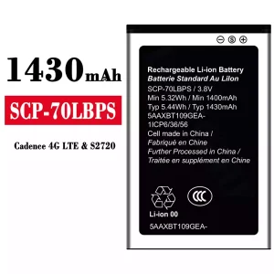 Replacement battery SCP-70LBPS for Kyocera Cadence 4G LTE