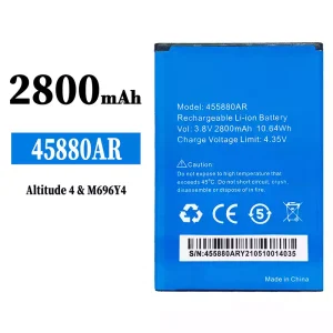 Replacement battery 45880AR for YES Altitude 4/M696Y4