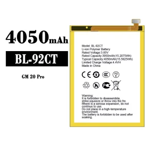 Replacement battery BL-92CT for General Mobile GM 20 Pro