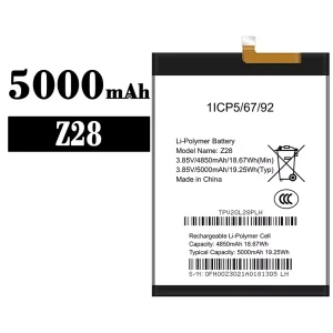 Replacement battery Z28 for Symphony