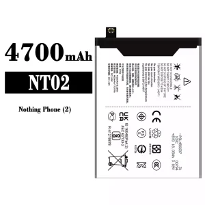 Replacement battery NT02 for Nothing Phone 2