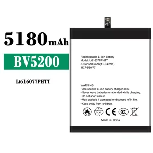 Replacement battery Li616077PHTT for Blackview BV5200