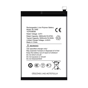 Replacement battery BL-5ABI for itel P65