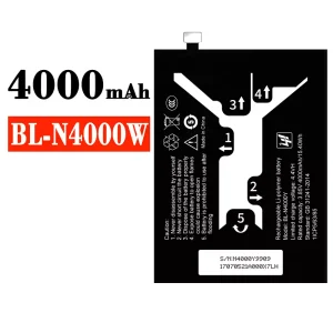 Replacement battery BL-N4000W for Gionee
