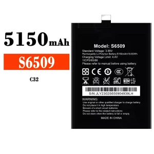Replacement battery S6509 for Oukitel C32