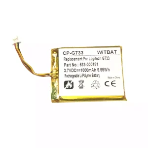 Replacement Bluetooth Headphone battery for Logitech G733,G735,533-000181