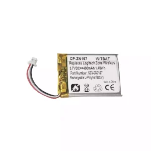 Replacement Bluetooth Headphone battery for Logitech Zone Wireless,Zone Wireless Plus,Zone 900