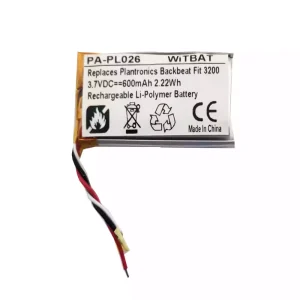 Replacement Bluetooth Headphone battery for Plantronics BackBeat FIT 3100 3200 TWS Earbuds Wireless Bluetooth Earphones Charging Case