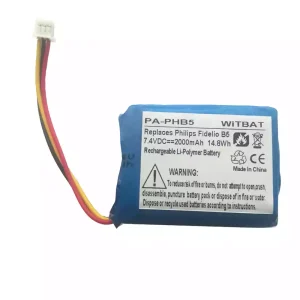 Replacement Bluetooth speaker battery for Philips Fidelio E5,CSS7235Y