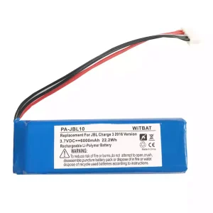Replacement Bluetooth speaker battery for JBL Charge 3 2016,GSP1029102A