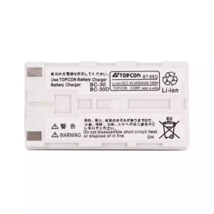 Original battery for TOPCON BT-66Q RC-3 GMS-2 GPS FC-100