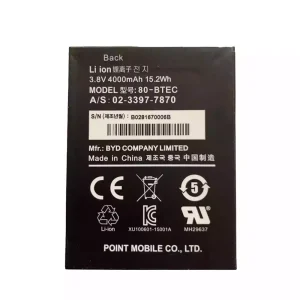 Original battery for point mobile 80-BTEC